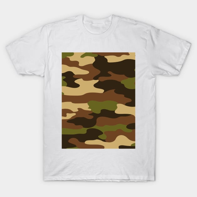 Camouflage T-Shirt by Minimo Creation